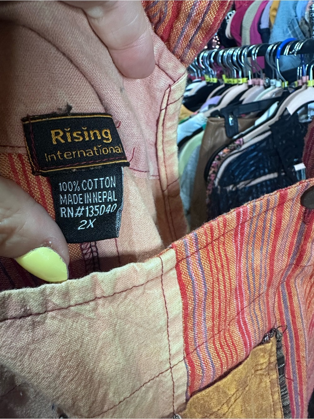 Rising International Patchwork New Orleans Graphic Jumpsuit - Picture 11 of 11